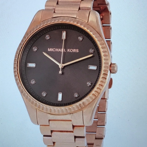 Michael Kors Rose Gold Blake Watch 